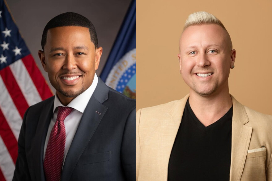 T.W. Shannon (left) and Kelly Forbes (right).