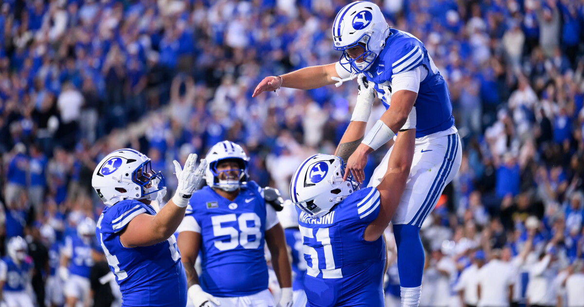 No. 8 BYU outlasts No. 2 Notre Dame 28-24 but Big 12 admits mistake