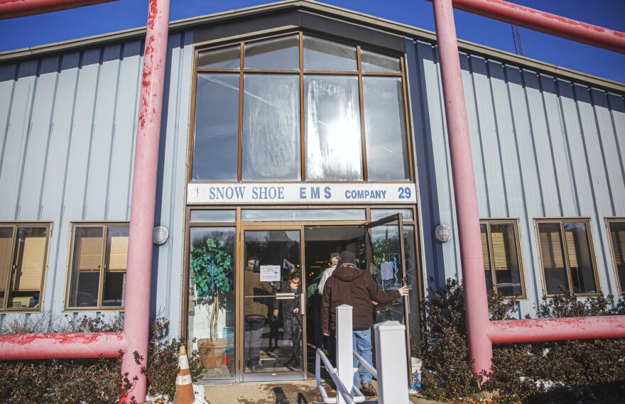 A file photo of the Snow Shoe EMS building