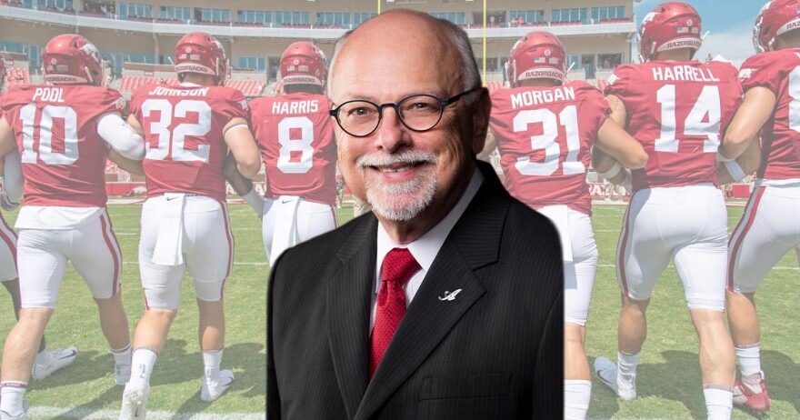 University of Arkansas Chancellor Joe Steinmetz 