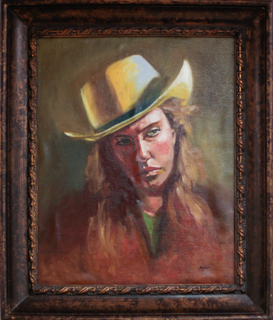 Le Chapeau Jaune by Bill Abler