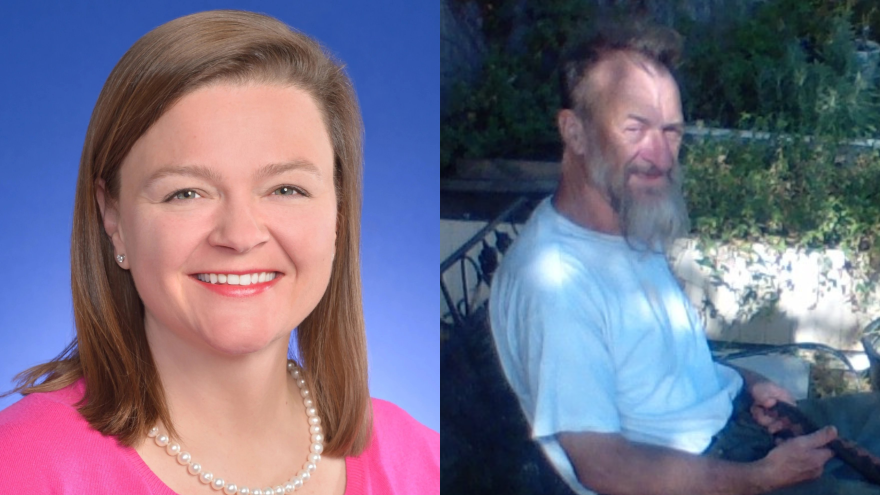 Marion County Clerk candidates from left to right: Democrat Kate Sweeney Bell and Republican Robbin Stewart.
