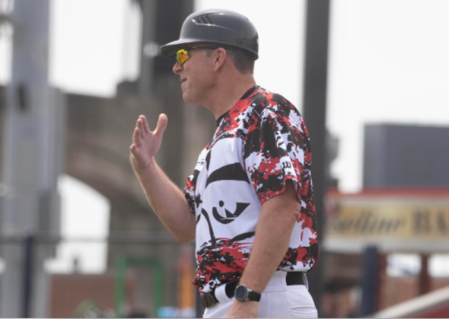 River Bandits Manager Chris Widger