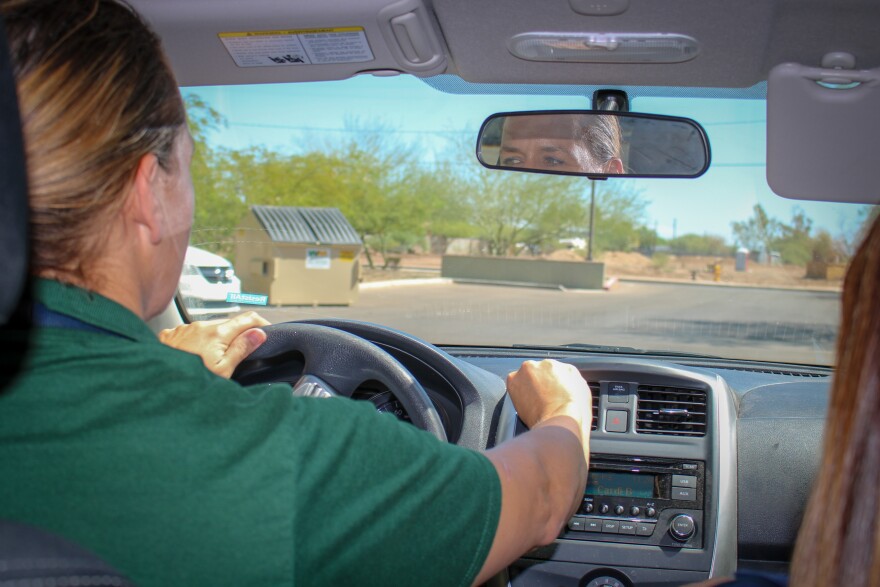Dawn Lynn Downes-Bunney driving
