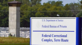 The federal prison complex in Terre Haute, Ind., is shown Wednesday, Aug. 26, 2020.