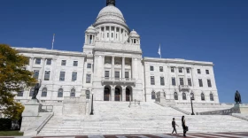 The Rhode Island State House in Providence, R.I.