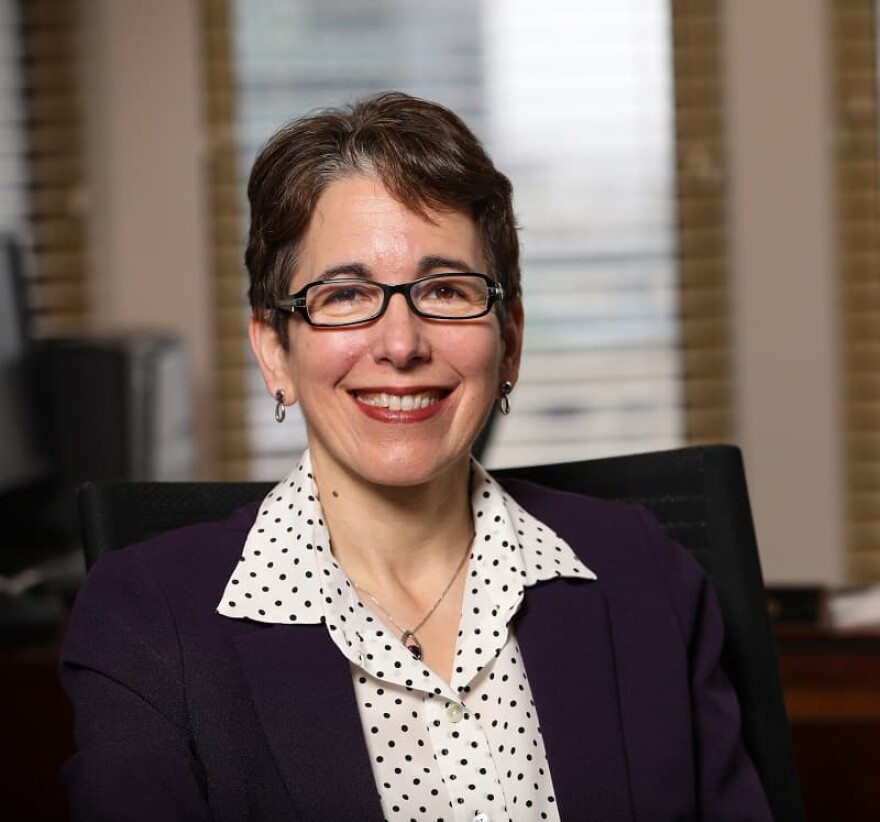 Suffolk University President Marisa Kelly (Courtesy Suffolk)