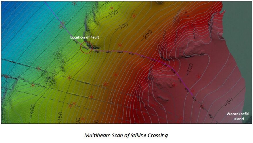 A map from SEAPA's Oct. 30, 2019 board meeting packet. (Image via KFSK)