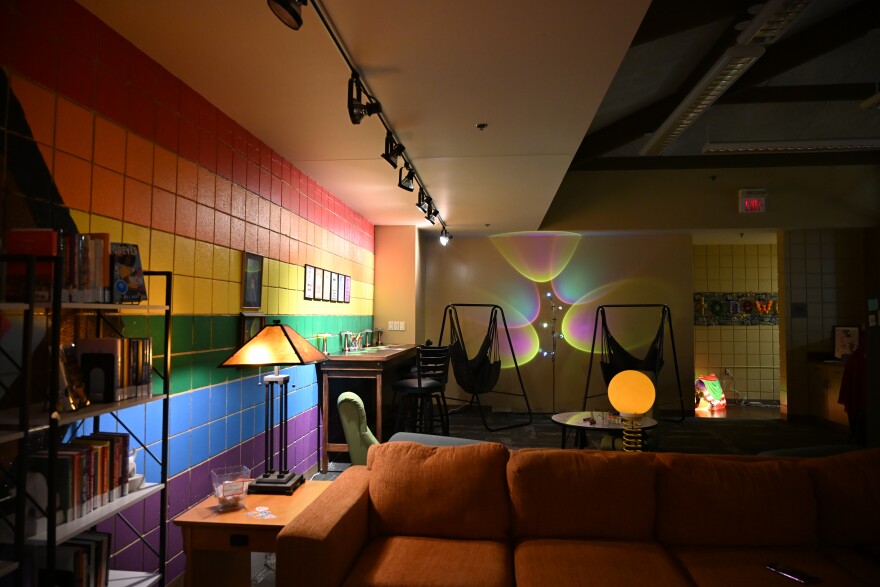 The loft at Youth Services Tulsa.