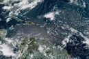 Atlantic basin satellite photo.