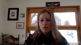 Jessica Bugbee, Army veteran, during virtual press conference Feb. 12.