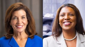 Kathy Hochul and Tish James