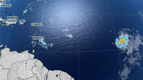 Satellite photo of Tropical Storm Dolly on 8/27/2026.