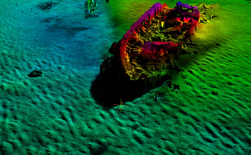 In partnership with NOAA, aerospace and defense technology company Northrup Grumman has used autonomous underwater drones equipped with sonar to capture the most detailed 3D digital models of the wreck to date.