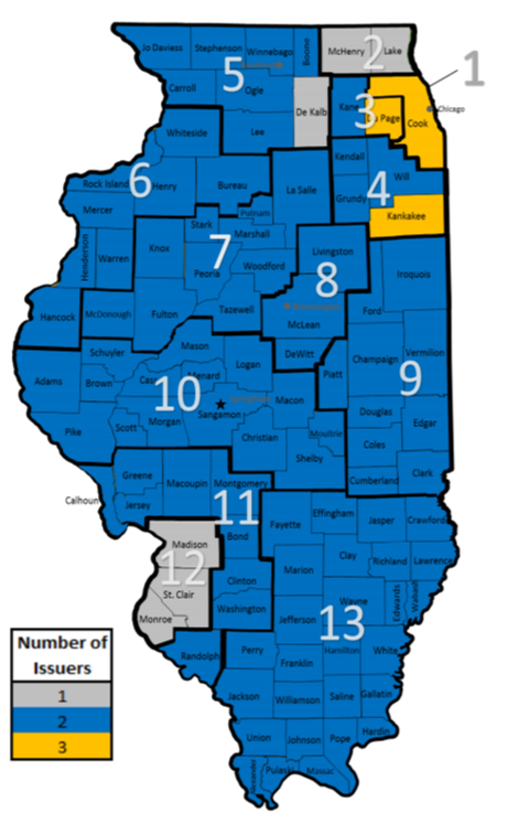 ACA Health Plans In Illinois Steady Rates Overall, But Some Counties
