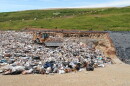 Landfill in Bethlehem, New Hampshire.