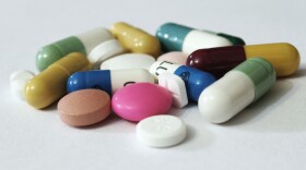 A picture of assorted pills.