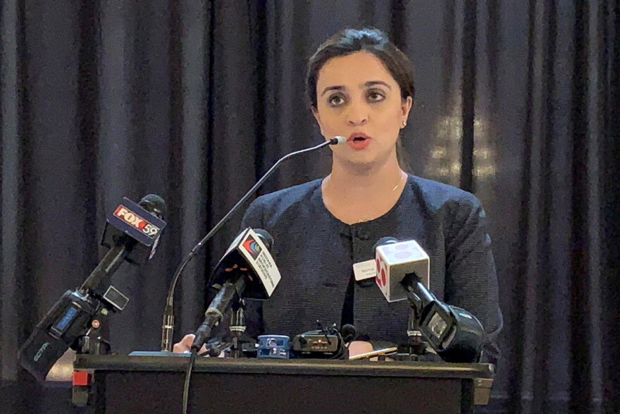 Women4Change Indiana executive director Rima Shahid.