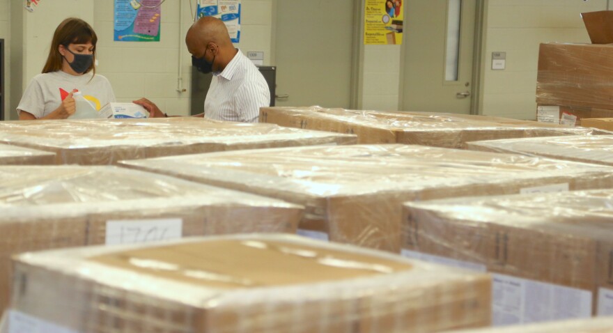 NOLA Public Schools has acquired personal protective equipment for all Orleans Parish public schools in anticipation of reopening schools next month.