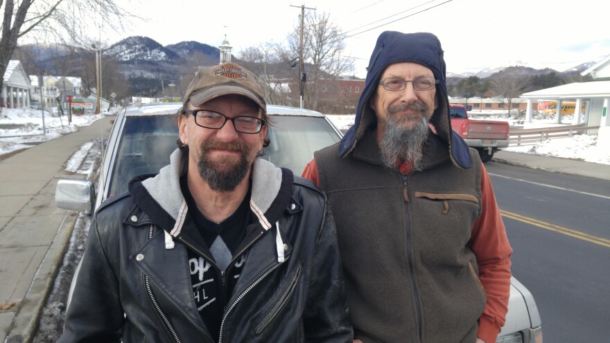 Brothers Tim (left) and Bill (right) Jackson have been watching the initial moves of the Trump administration with different views.