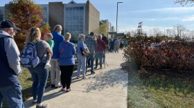 Early voters 11-4-22 at the Lexington Senior Center