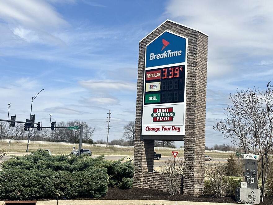 U.S. gas prices neared $4 a gallon in March following U.S. air strikes in Iran last month.