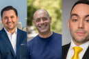 Three white men