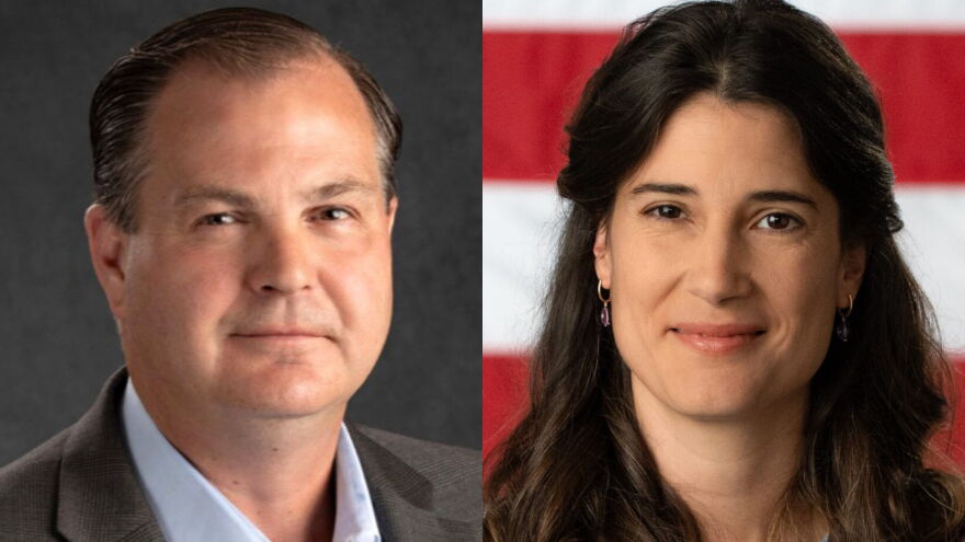 State Senate Republican Leader John Braun and Democratic U.S. Rep. Marie Gluesenkamp Perez are dueling in southwest Washington’s 3rd Congressional District.
