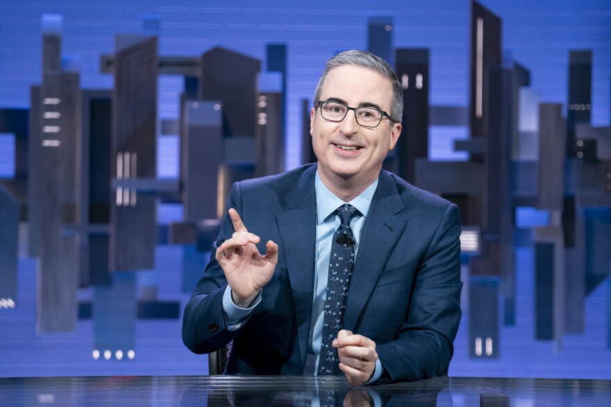 John Oliver returned to TV with season 10 of his show.