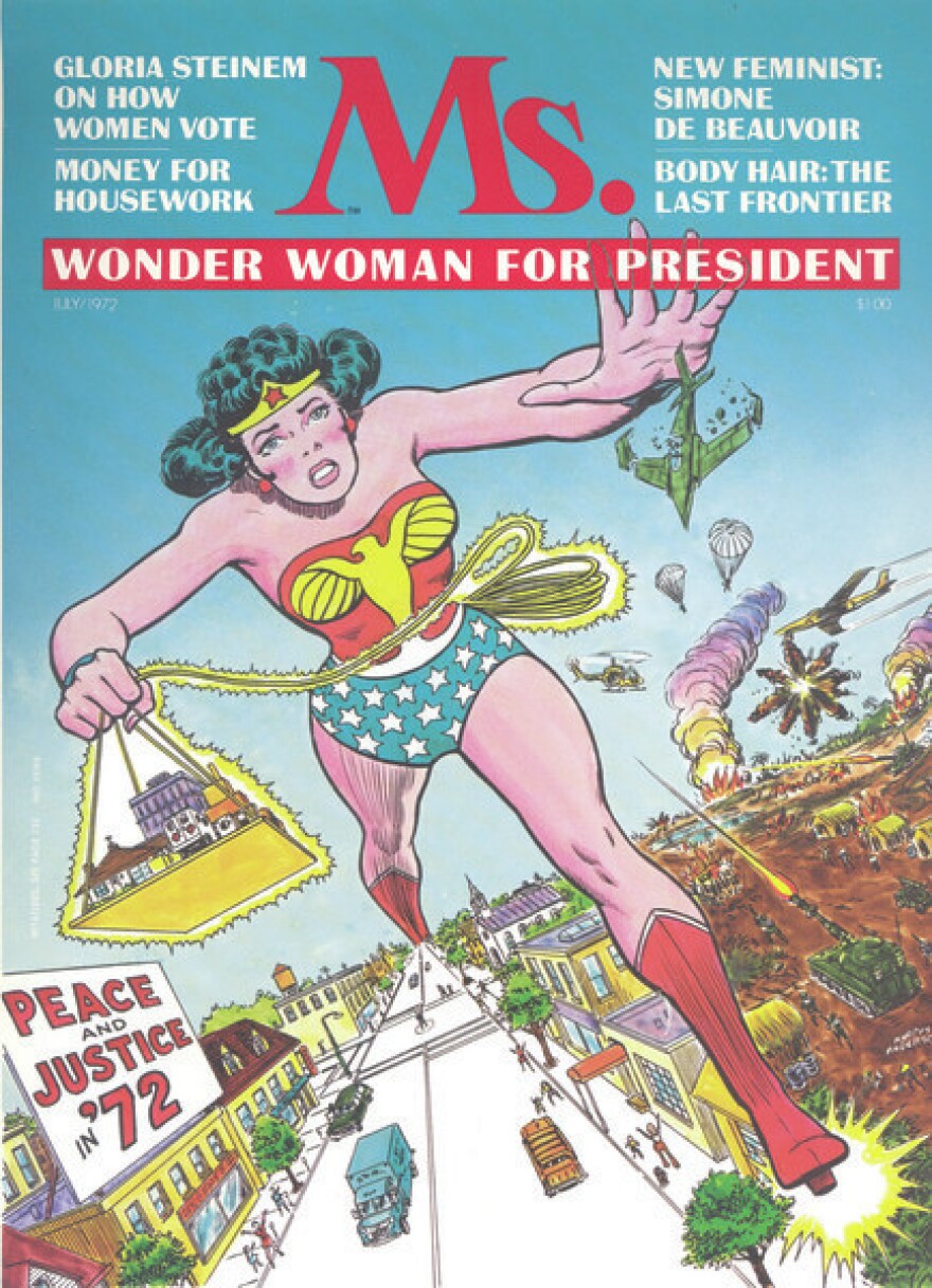 Many feminists of the 1970s, including Gloria Steinem, grew up reading Wonder Woman and considered her an inspiration. In 1972, <em>Ms.</em> magazine put her on the cover.