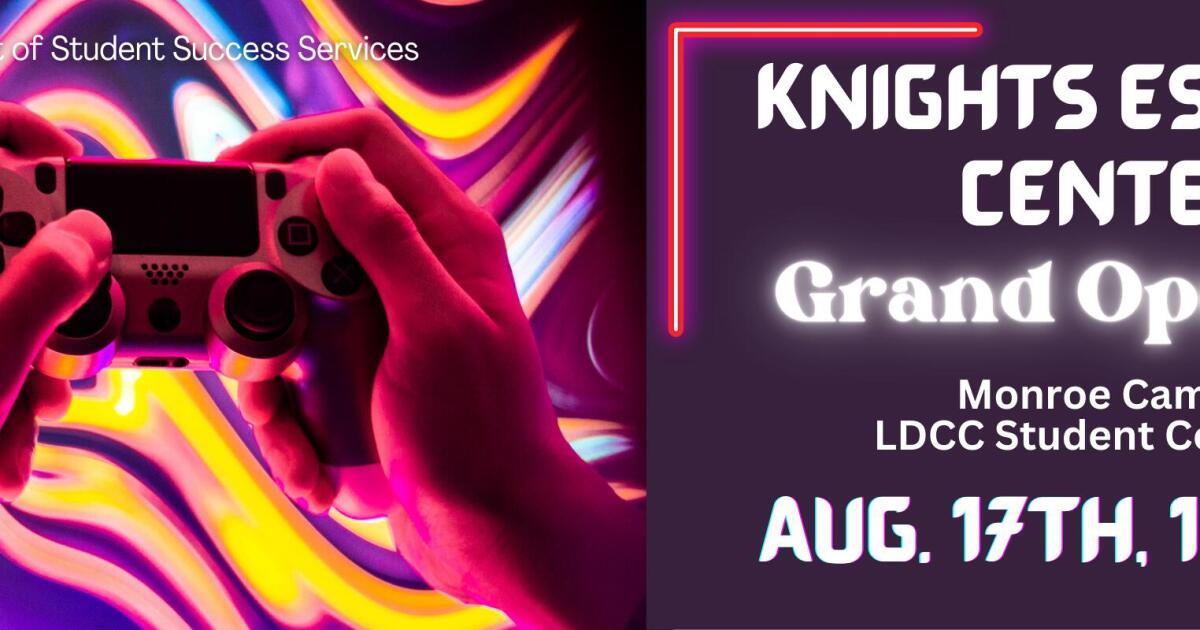 Esports game room built at Louisiana Delta Community College