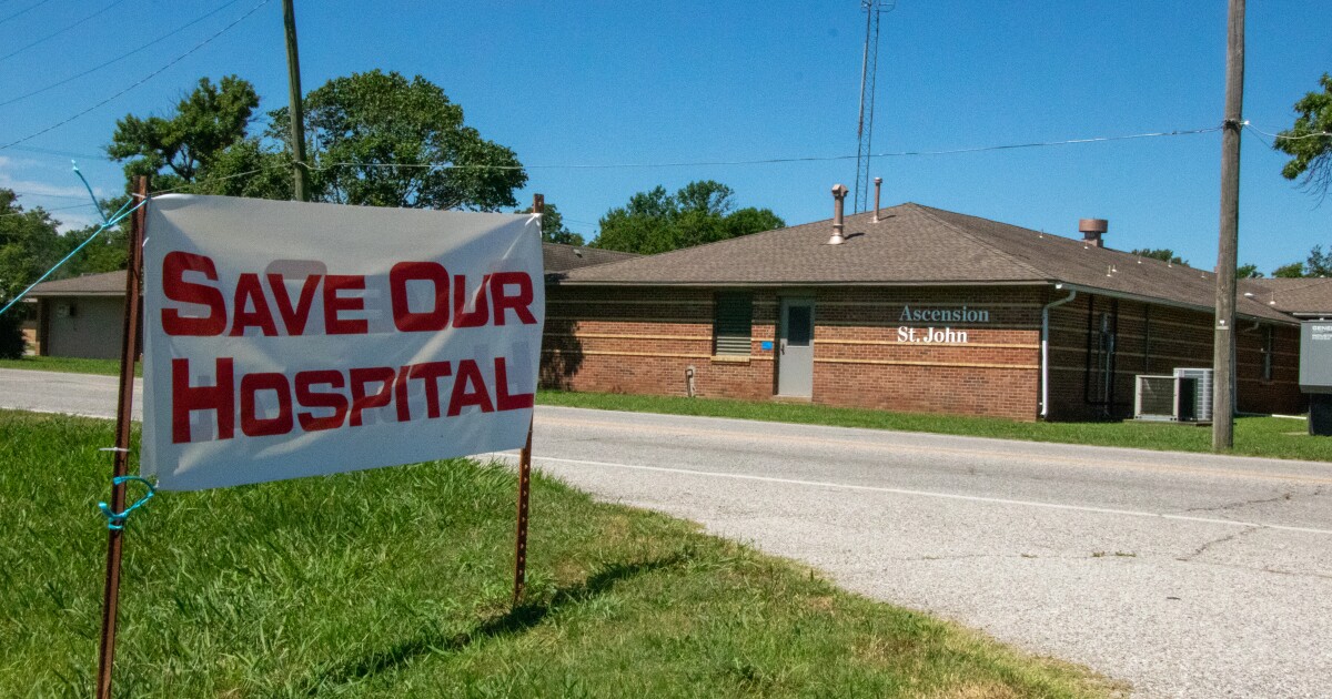 Ascension St. John plans to end inpatient care at Nowata hospital. Residents are fighting back