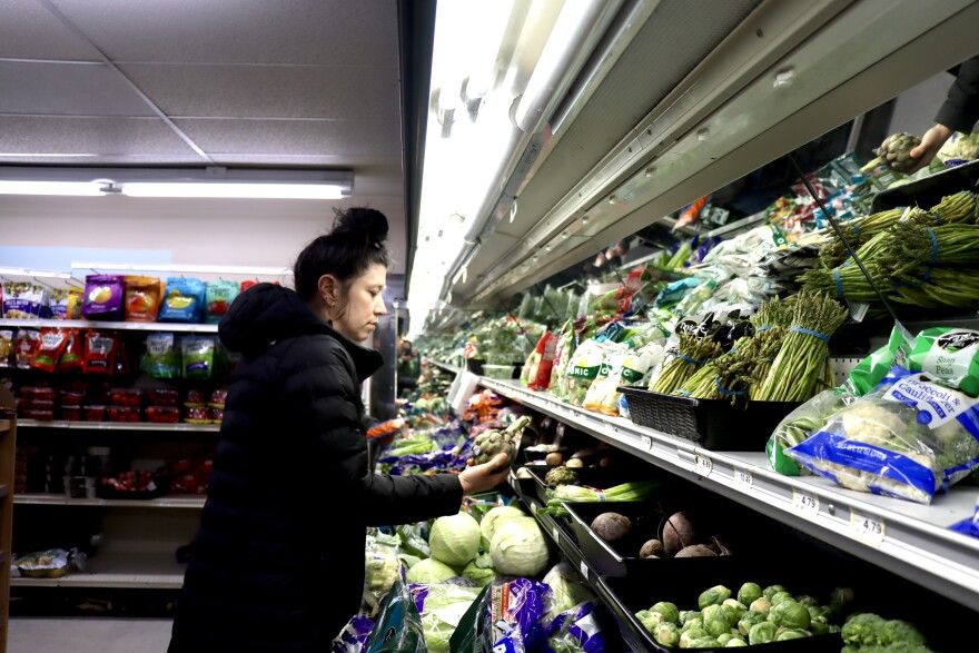 Skagway resident Katie Auer said she hasn't grocery shopped at the local store in more than a year due to concerns over store quality and prices.