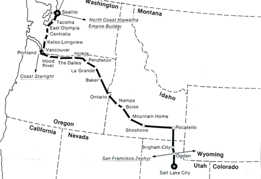 archive image of Pioneer Route, circa 1977