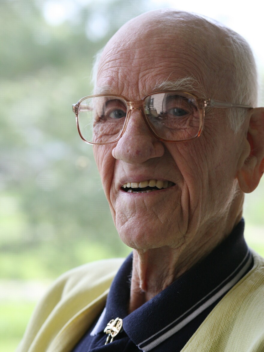 Thomas Griffin, 95, was a navigator on the ninth bomber to take off from the USS Hornet as part of the 1942 Doolittle Raid.