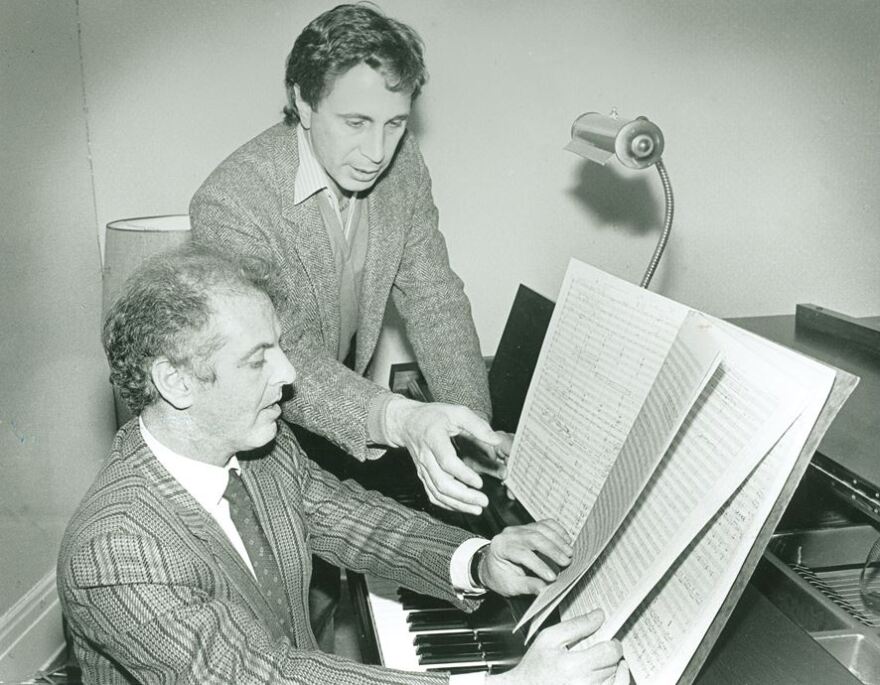 John Corigliano and Daniel Barenboim review Corigliano's Symphony No. 1