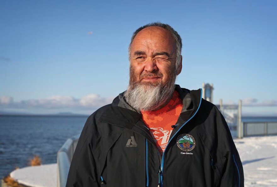 Tim Gavin, photographed on Front Street in Kotzebue on Oct. 4.