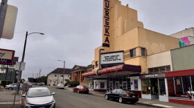 The Eureka Theater, built during the heyday of American moviegoing by George Mann, advertises events in September of 2025.
