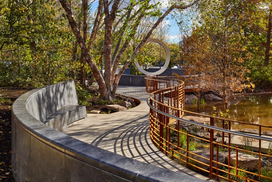 The new Native American Veterans Memorial in Washington, D.C.