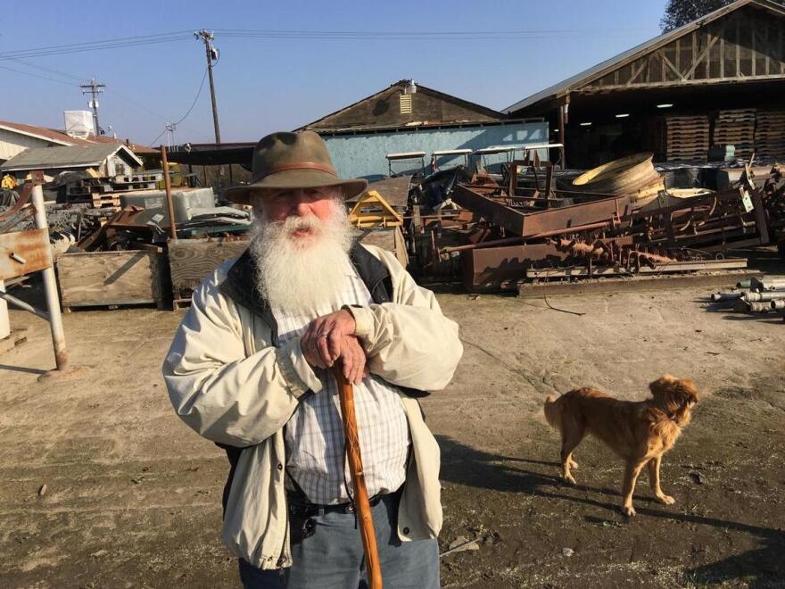 Tom Willey has farmed for decades in California's Central Valley. His farm, T&D Willey Farms, is in the process of being taken over by Food Commons Fresno. Willey plans to still help, advise and mentor.