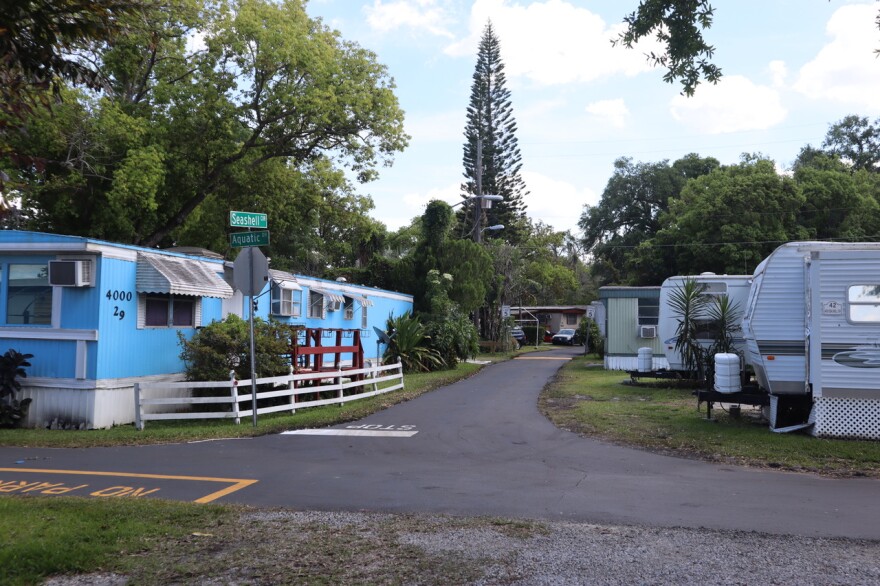 Lake Shore Village in Orlando is one of a few sex offender communities in the state that provides low-cost housing away from schools and parks. (Meryl Kornfield/Fresh Take Florida)