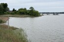 The Nansemond River in Suffolk, as seen from Sleepy Hole Park on April 30, 2026.