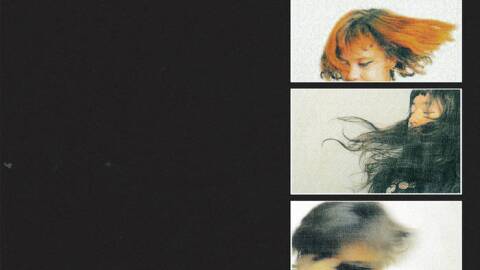 a still image of three peoples heads with the words maybe not tonight 