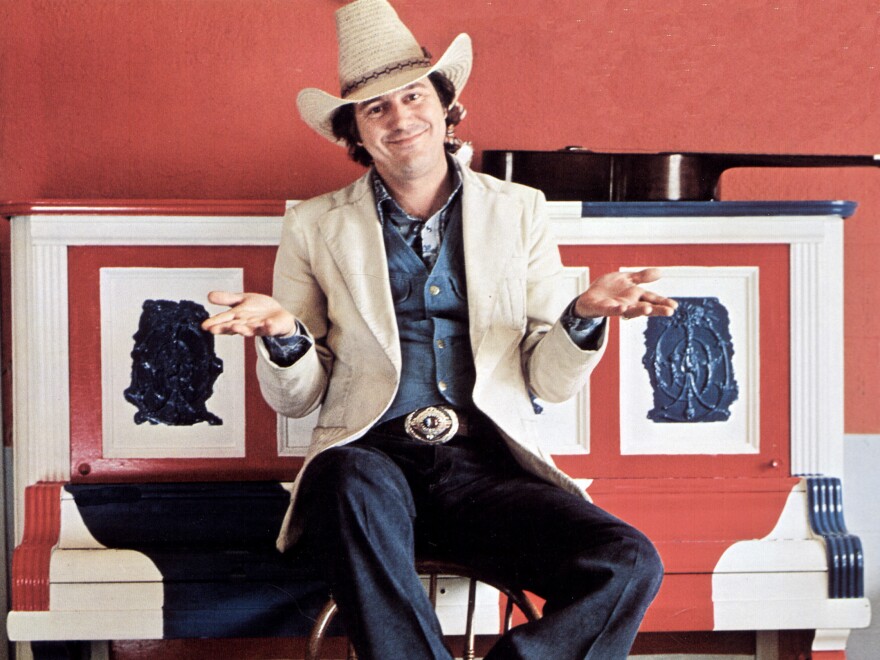 Jerry Jeff Walker, photographed in 1970.