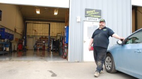 The generous Brant Torsen at Boog's Automotive shop.