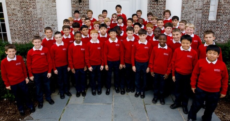 The American Boychoir, pictured, will perform in St. Louis on Oct. 28, 2016.