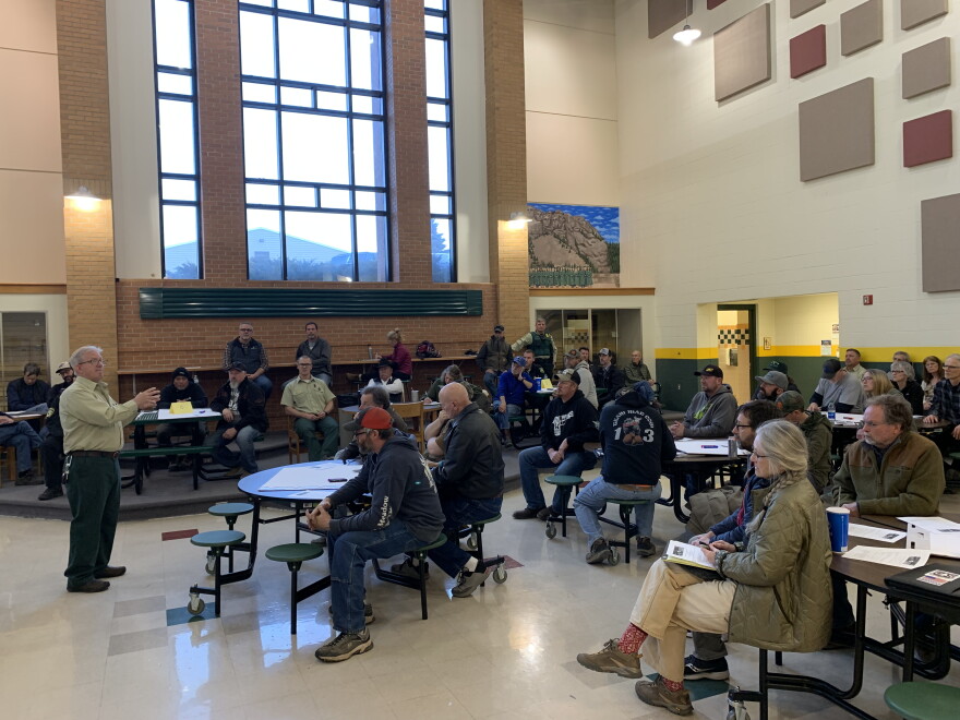 About 40 people attended a meeting in Hill City about OHV growth in the Black Hills National Forest.