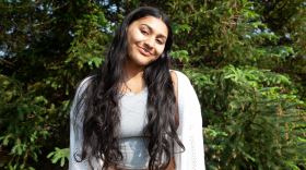 Aarika Roy is a member of her school’s varsity field hockey team, a member of the Young Democrats of America, and teaches at a Bengali school in Nashua, where she helps children learn about their culture and language.
