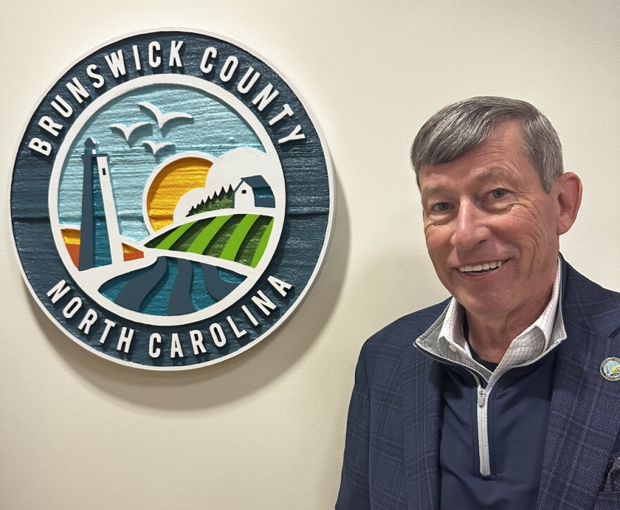 Randy Thompson will be on the ballot for the Board of Commissioners District 1 seat in Brunswick County, with Election Day taking place Nov. 3, 2026. (Courtesy photo).