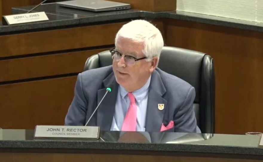 "I think it's important, given the impact that data centers are having on communities all across the state and perhaps even all across the country," Councilmember John Rector said.